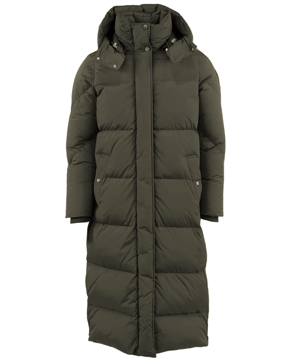 Woolrich Dames Aurora Parka Dark Green Groen