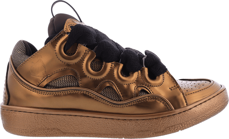 Lanvin Dames Curb Sneaker Bronze Metallic Metallic