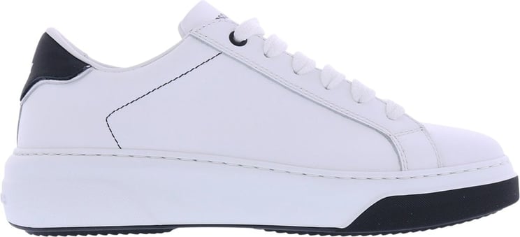 Dsquared2 Dames Lace-Up Low Top Sneakers Wit