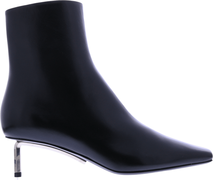 OFF-WHITE Dames Nappa Allen Ankle Boot Zwart