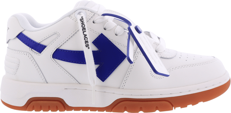 OFF-WHITE Dames Out Of Office Sneaker Wit/Blau Wit