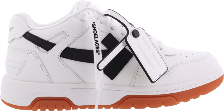 OFF-WHITE Dames Out Of Office Sneaker Wit/Zwar Wit