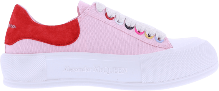 Alexander McQueen Dames Sneaker Fabri.S.Gomm Ca.S./Sen Roze