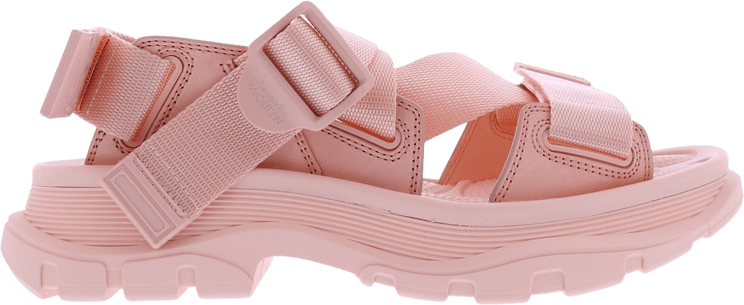 Alexander McQueen Dames Tread Sandaal Roze Roze