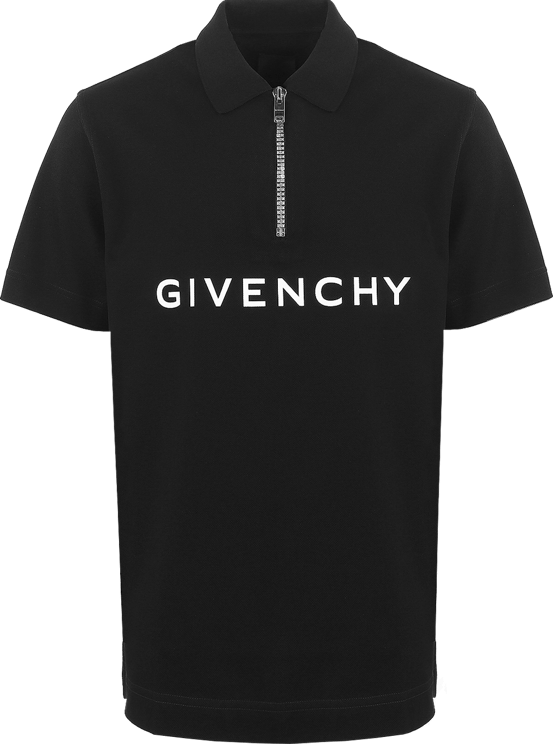 Givenchy Heren Archetype Zipped Cotton Zwart Zwart