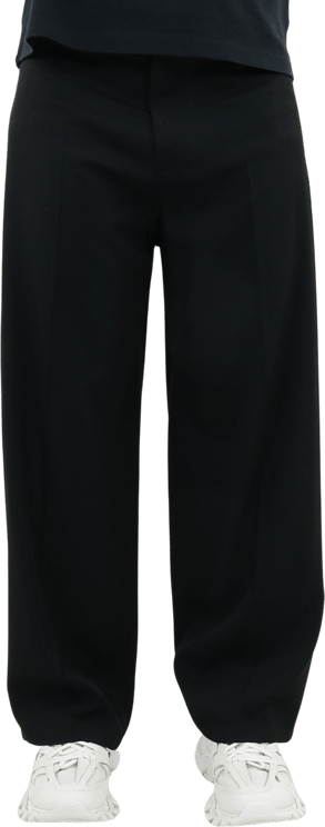 Balenciaga Heren Fluid 5 Pocket Pants Small Fit Zwart