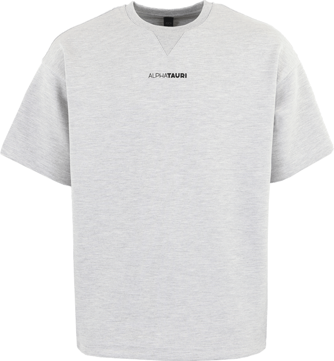 AlphaTauri Heren Jahev T-Shirt Grijs Grijs