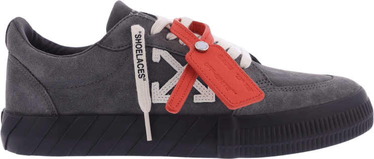 OFF-WHITE Heren Low Vulcanized Sneaker Grijs Beige