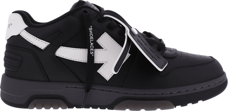 OFF-WHITE Heren Out Of Office Sneaker Zwart Zwart