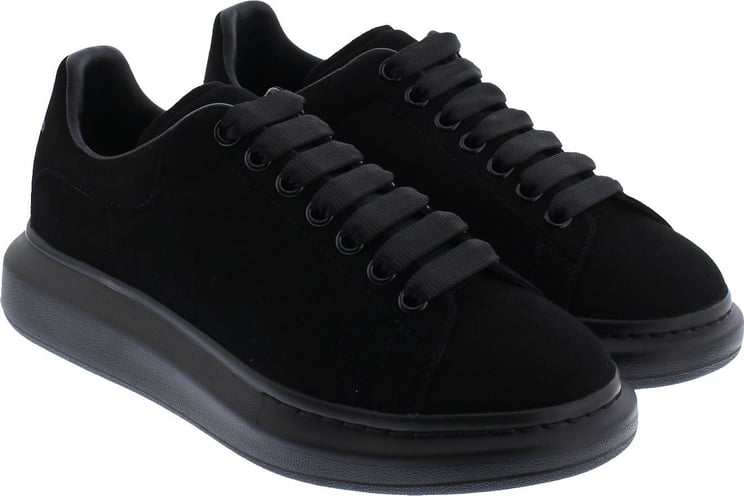 Alexander McQueen Heren Oversized Sneaker zwart/suede Zwart