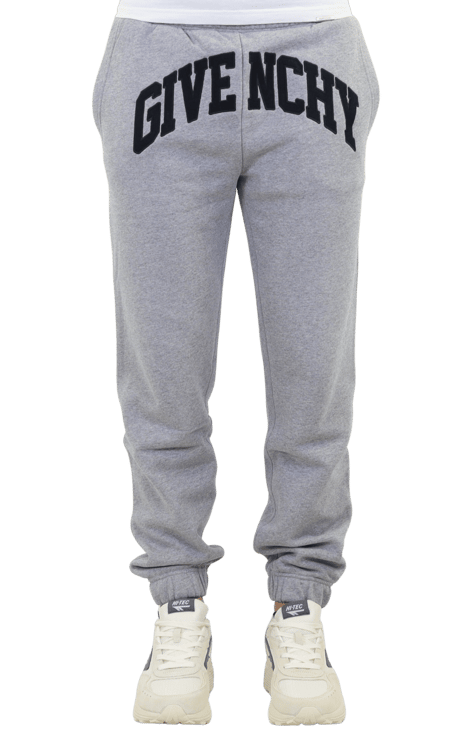 Givenchy Heren Slim Fit Cotton Joggers Grijs Grijs