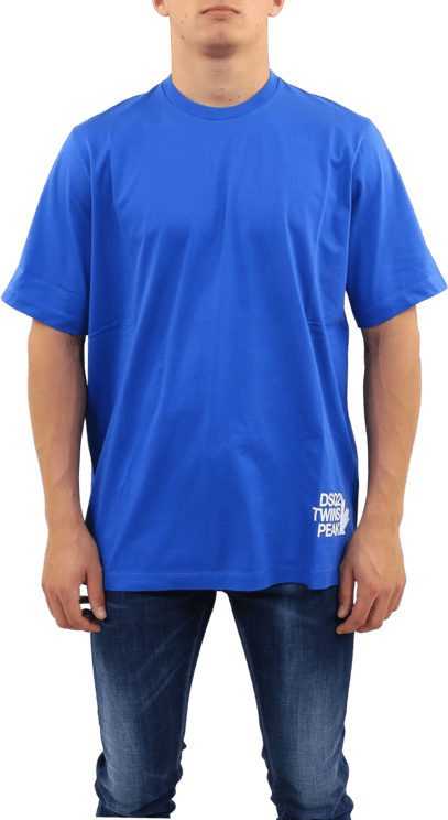 Dsquared2 Heren T-Shirt Blauw