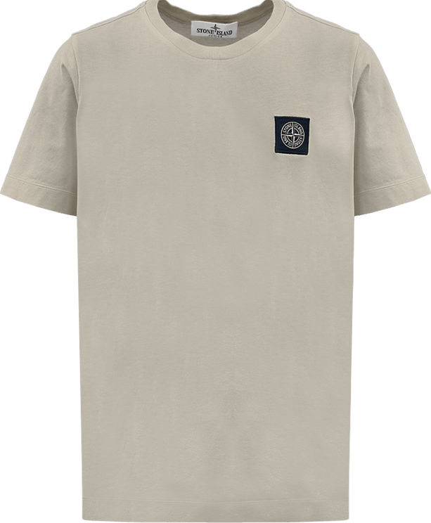 Stone Island Junior Kids Logo-Patch T-Shirt Grijs Grijs