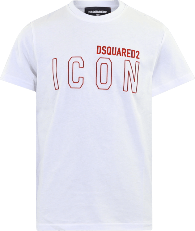 Dsquared2 Kids Relax-Icon T-Shirt Wit