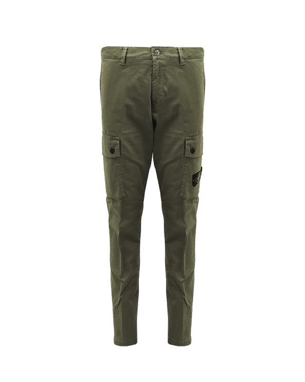 Stone Island Junior Kids Tapererd Cargo Pant Groen Groen