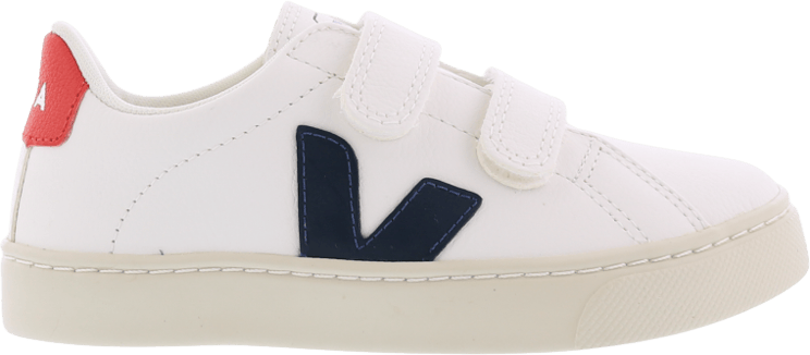 Veja Kids Veja Esplar Velcro Sneaker Wit
