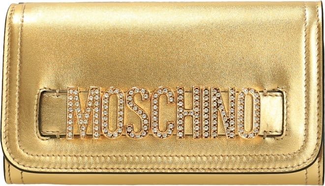 Moschino Hand- & Schoudertassen Goud