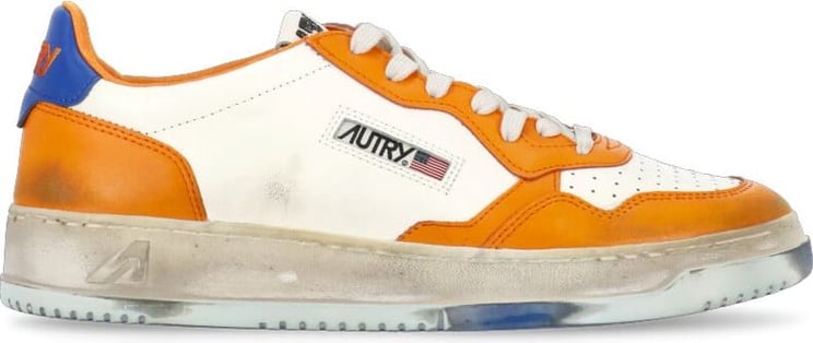 Autry Sneakers Orange Neutraal