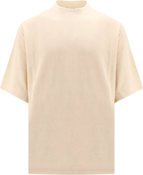 Burberry Cotton t-shirt with EKD print Beige