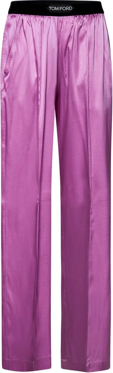 Tom Ford Tom Ford Trousers Purple Paars