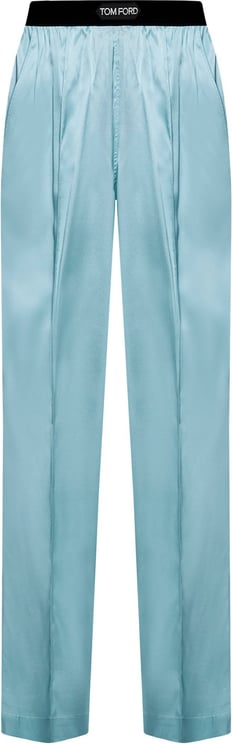 Tom Ford Tom Ford Trousers Clear Blue Blauw