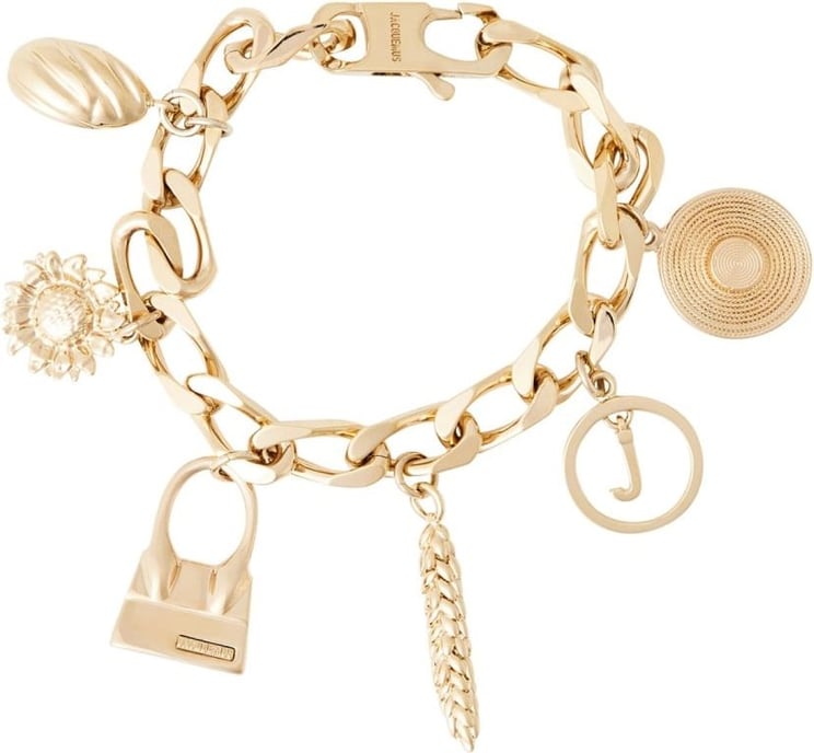 Jacquemus Chain-link Charm Le Bracelet Goud