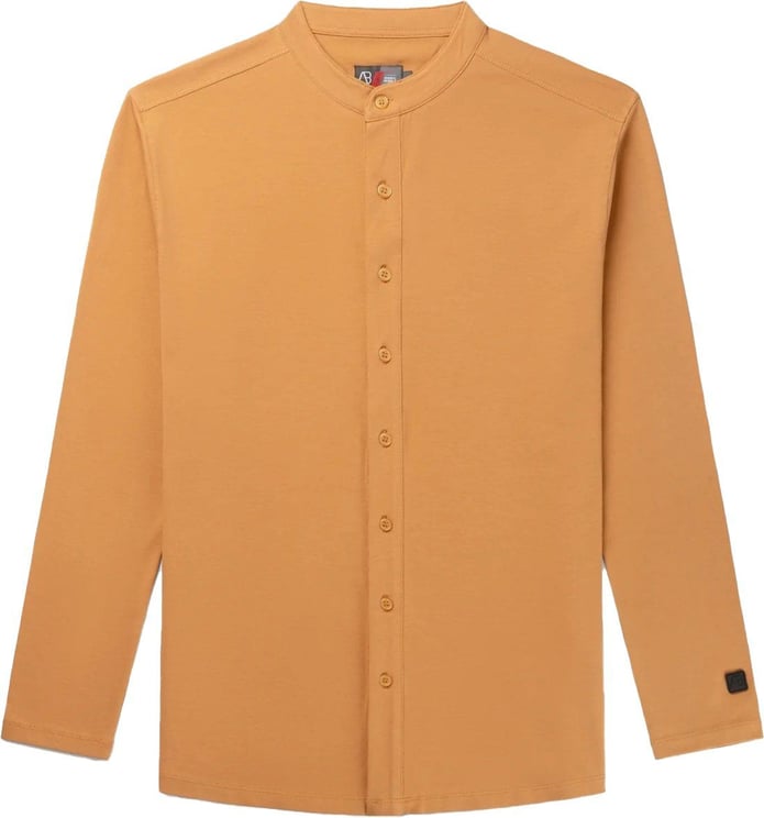 AB Lifestyle Button Up Overhemd Heren Oranje Oranje
