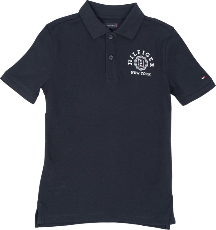 Tommy Hilfiger Monotype Polo Blauw