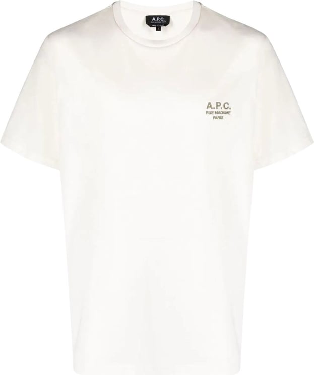 A.P.C. t-shirt new raymond white Wit
