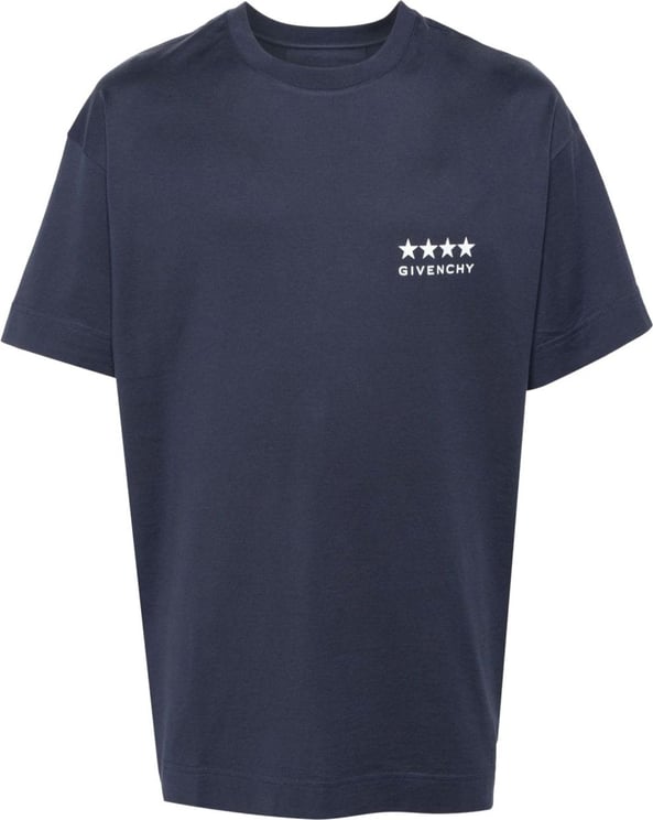 Givenchy T-shirts and Polos Blue Blauw
