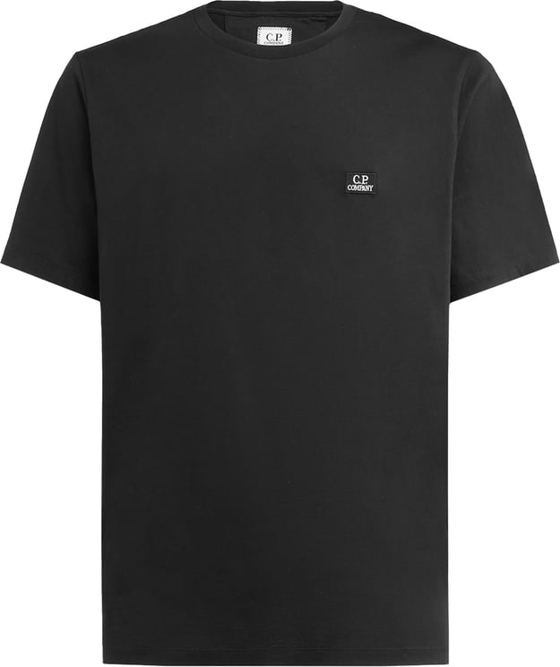 CP Company C.P. Company T Shirts & Polo's 16CMTS068A 005100W Zwart