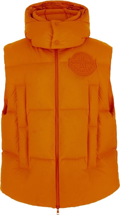 Moncler Logo Jacket Oranje