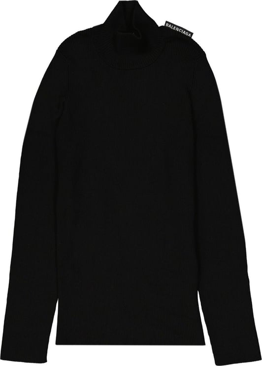 Balenciaga Balenciaga Silk Sweater Zwart
