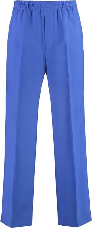 Gucci Gucci Wool Pants Blauw