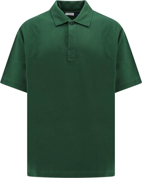 Burberry Cotton polo shirt Groen