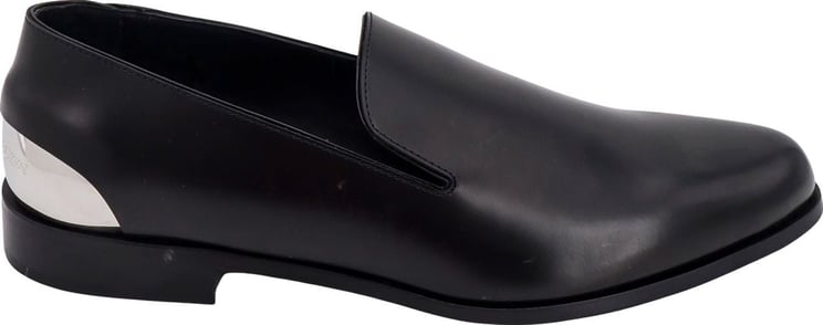 Alexander McQueen Leather loafer Zwart