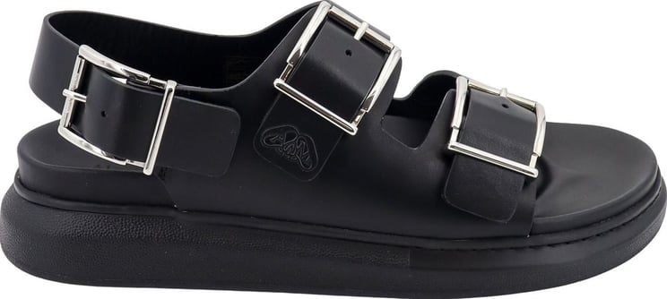Alexander McQueen Leather sandals Zwart