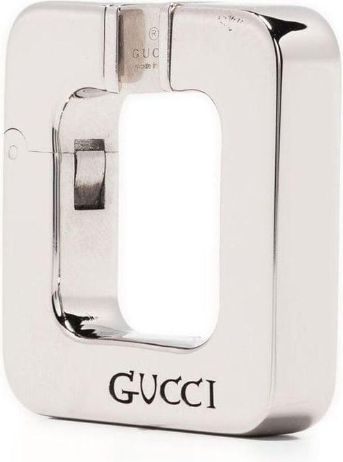 Gucci GUCCI Chunky Hoop Earring Zilver