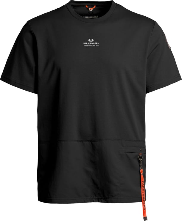 Parajumpers Clint T-Shirt Rescue Zwart