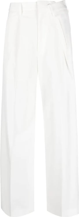 MM6 Maison Margiela Folded Pants White Wit