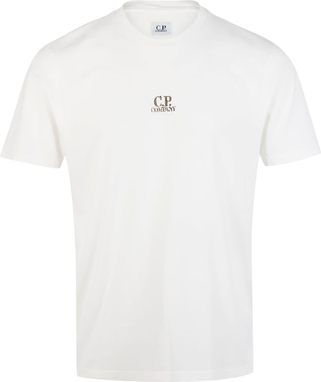 CP Company C.P. Company T Shirts & Polo's 16CMTS288A 005431G Wit