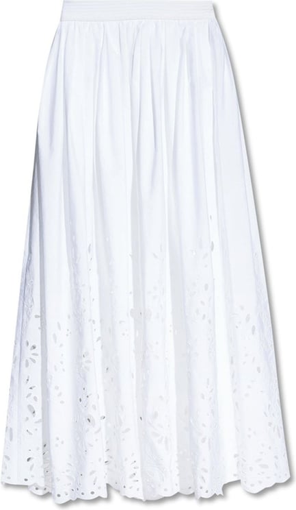 Chloé Chloe' Cotton Skirt Wit