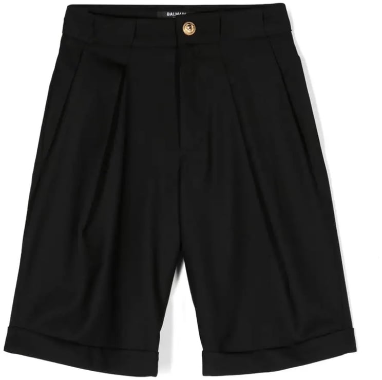 Balmain suit short black Zwart