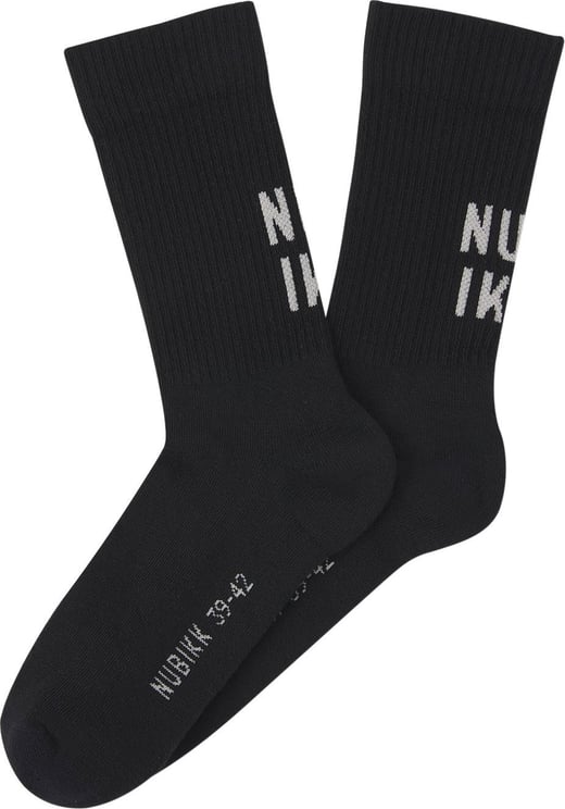 Nubikk Nova | Zwarte Sokken voor Heren Zwart