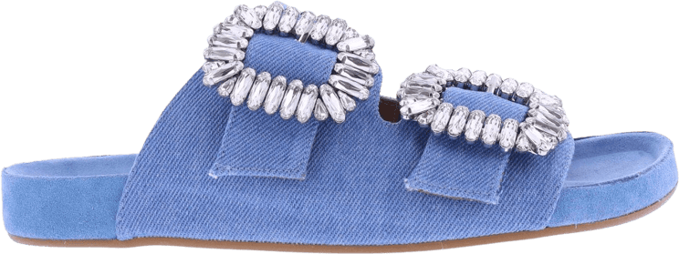 Toral Dames Toral Slipper Blauw