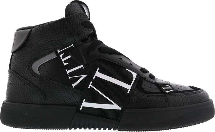 Valentino Heren Mid-Top VL7N Sneaker Zwart Zwart
