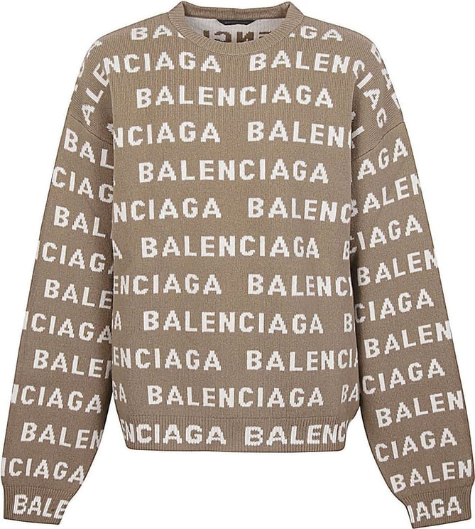 Balenciaga Sweaters Beige Beige