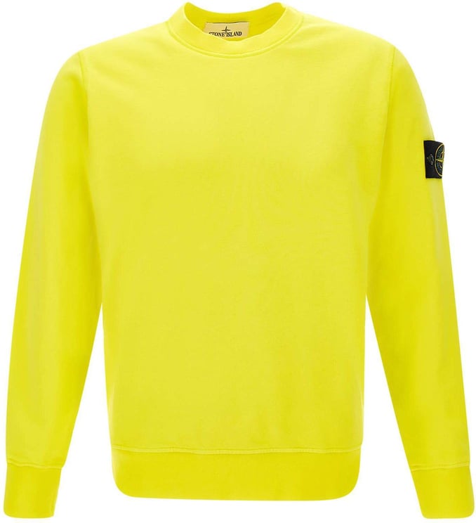 Stone Island Sweaters Yellow Geel