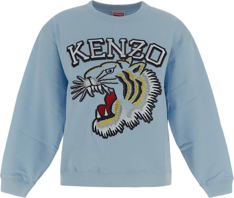 Kenzo Cotton Sweatshirt Blauw
