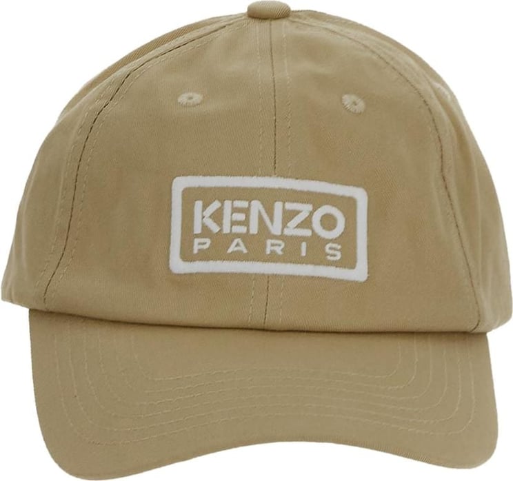 Kenzo Cotton Hat Beige